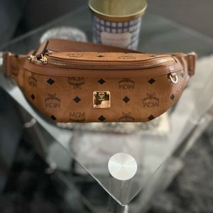 MCM Fursten Visetos Small Belt Bag
